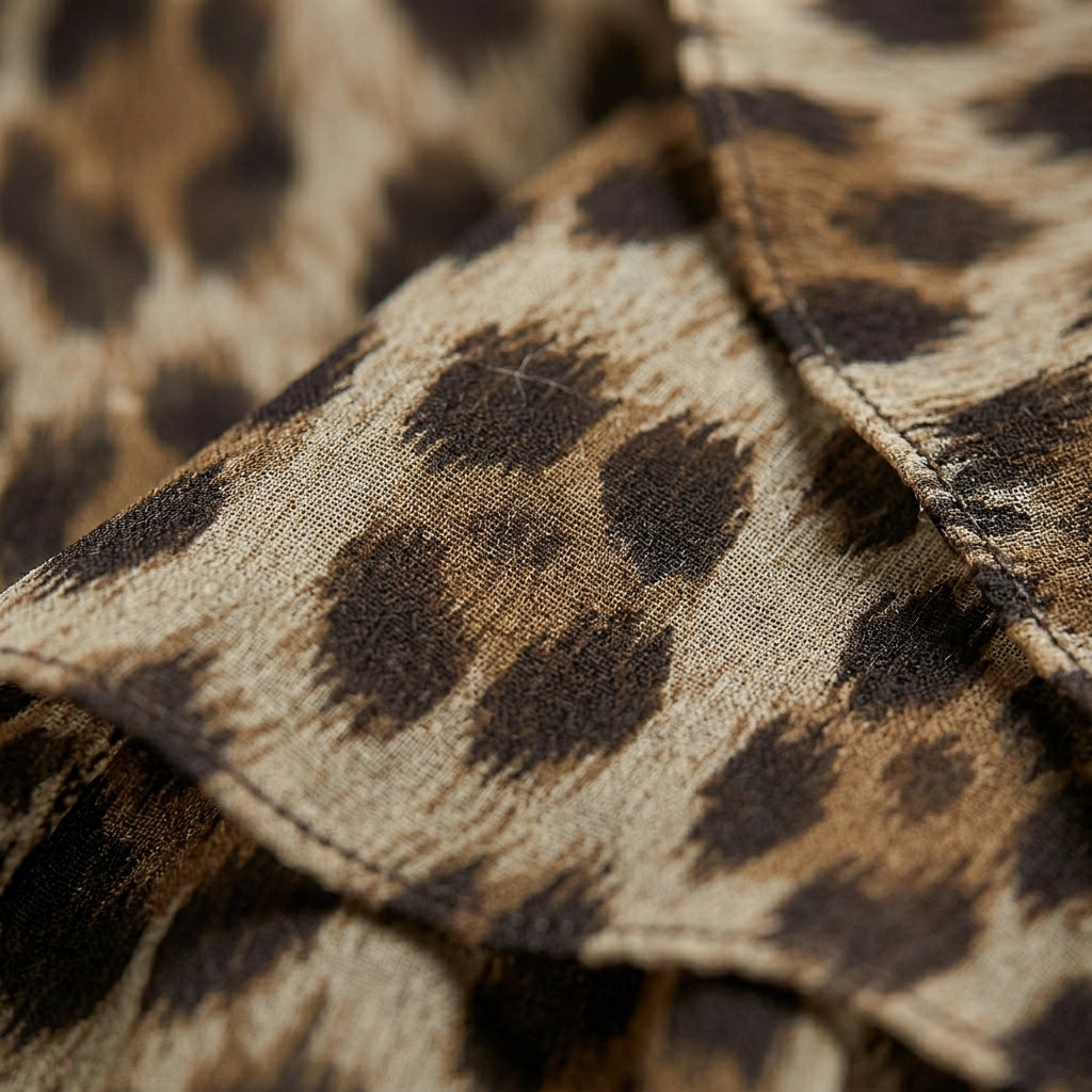 Vestido Animal Print - VD078