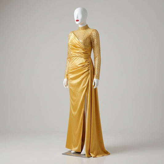 Vestido Dalia Amarilla - VD013