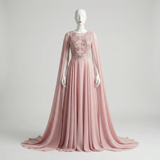 Vestido Rosa Imperial - VD001