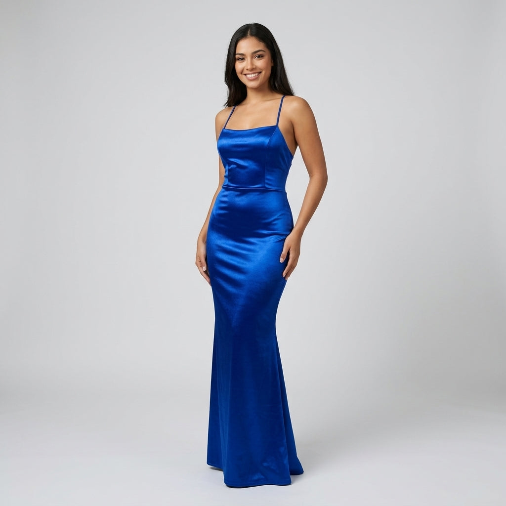 Vestido Gema Azul - VD029