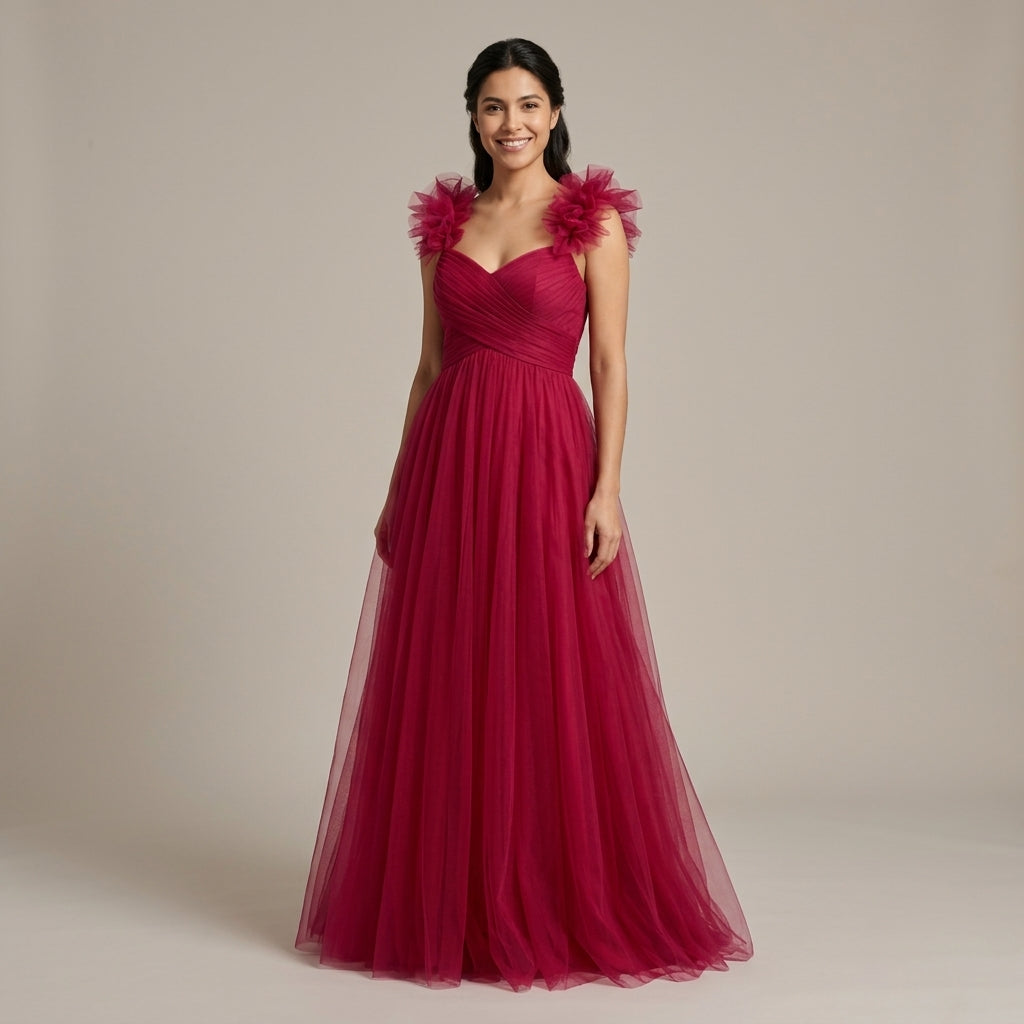 Vestido Carmesí - VD051