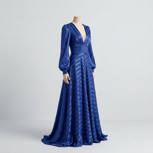 Vestido Gema Azul - VD030