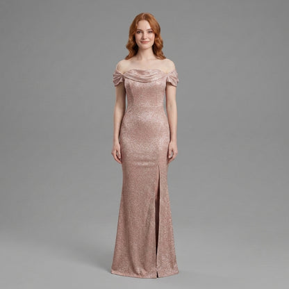 Vestido Oro Rosa - VD039