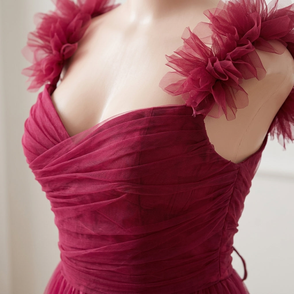 Vestido Carmesí - VD051