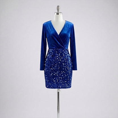 Vestido Noche Azul - VD032