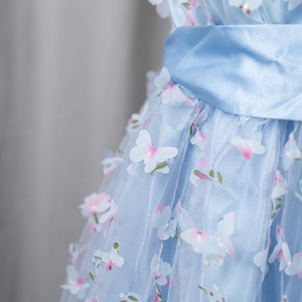 Vestido Primavera Celeste - VD024