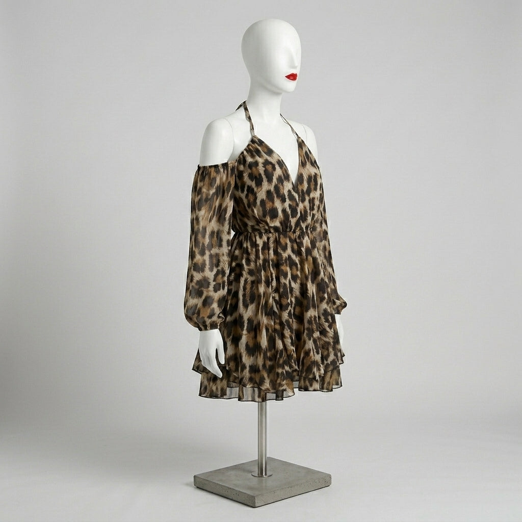 Vestido Animal Print - VD078