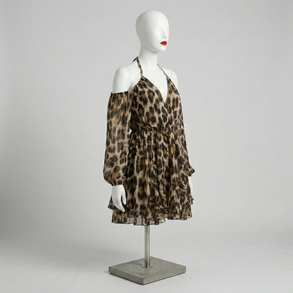 Vestido Animal Print - VD078