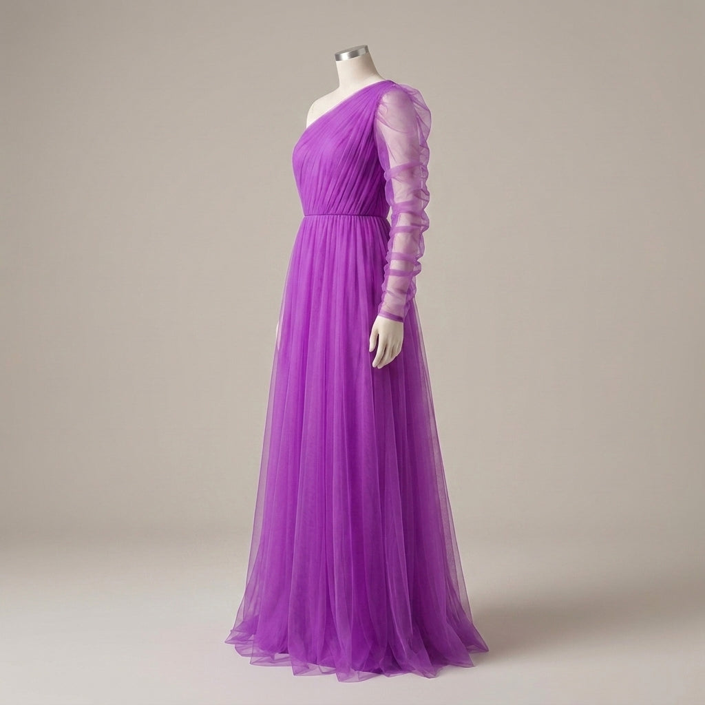 Vestido Jardín Purpura - VD043