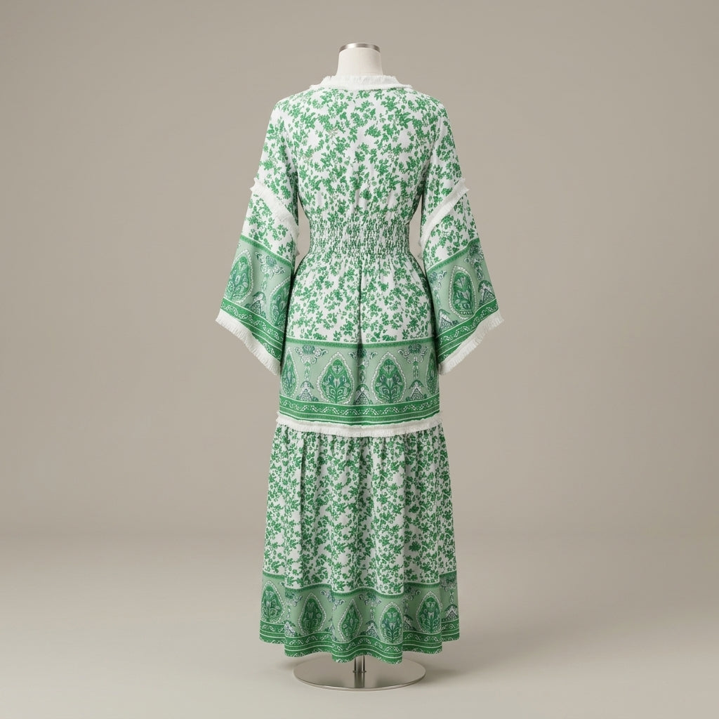 Vestido Primavera Verde - VD056