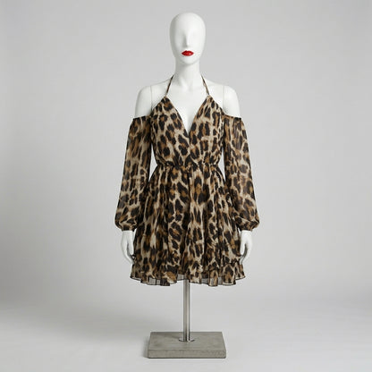 Vestido Animal Print - VD078