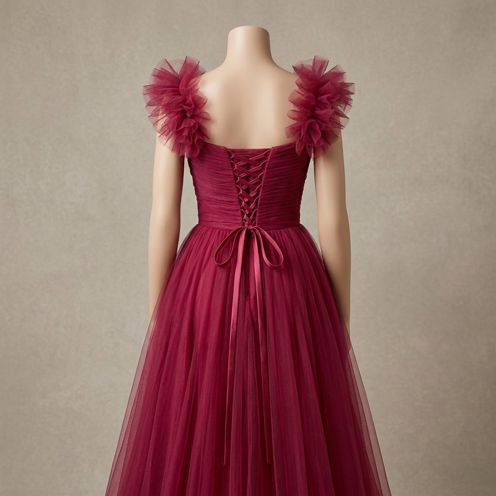 Vestido Carmesí - VD051