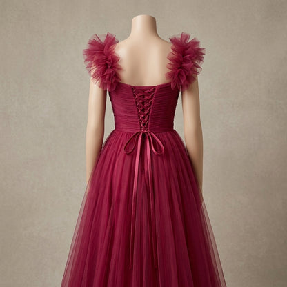 Vestido Carmesí - VD051