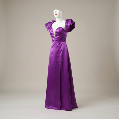 Vestido Majestad Púrpura - VD045