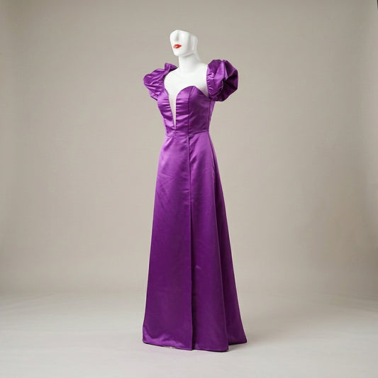 Vestido Majestad Púrpura - VD045