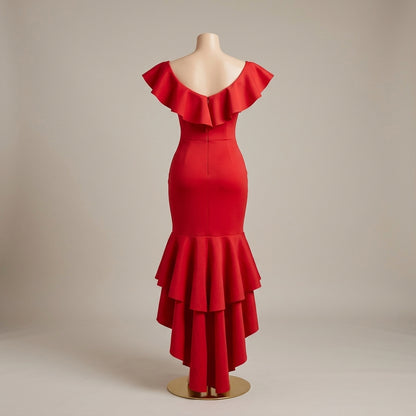 Vestido Rosa Roja - VD050