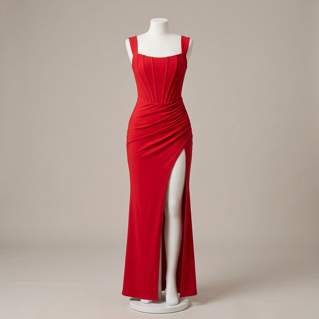 Vestido Granate - VD049