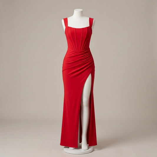 Vestido Granate - VD049