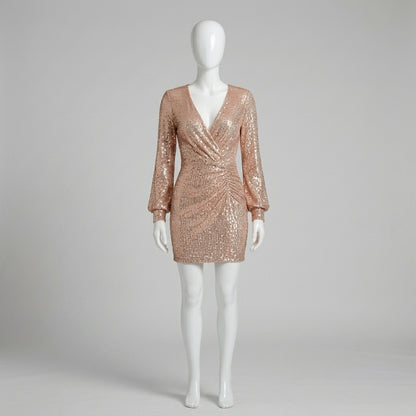 Vestido Champagne Rosé - VD076
