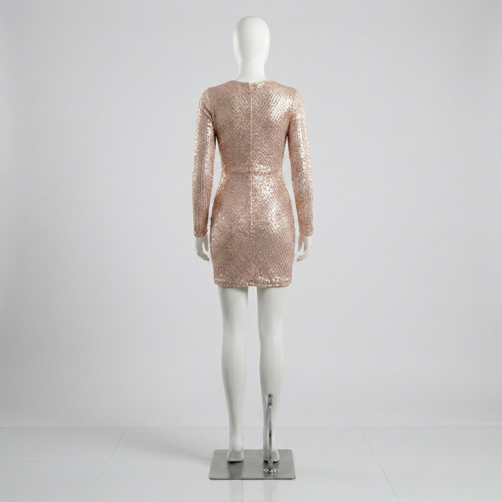 Vestido Champagne Rosé - VD076