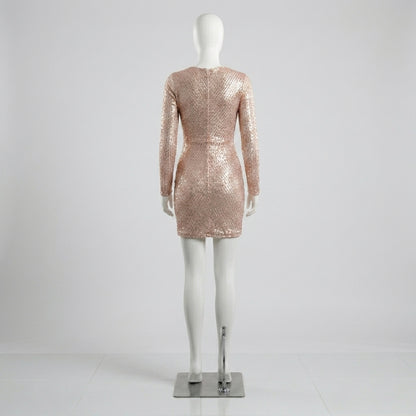 Vestido Champagne Rosé - VD076