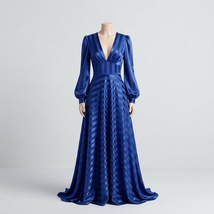 Vestido Gema Azul - VD030