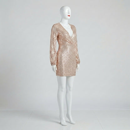 Vestido Champagne Rosé - VD076