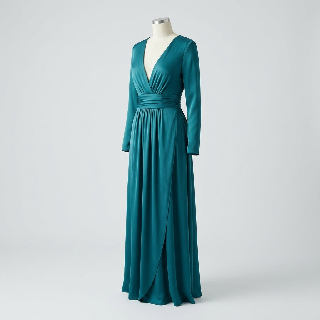 Vestido Celadón - VD059
