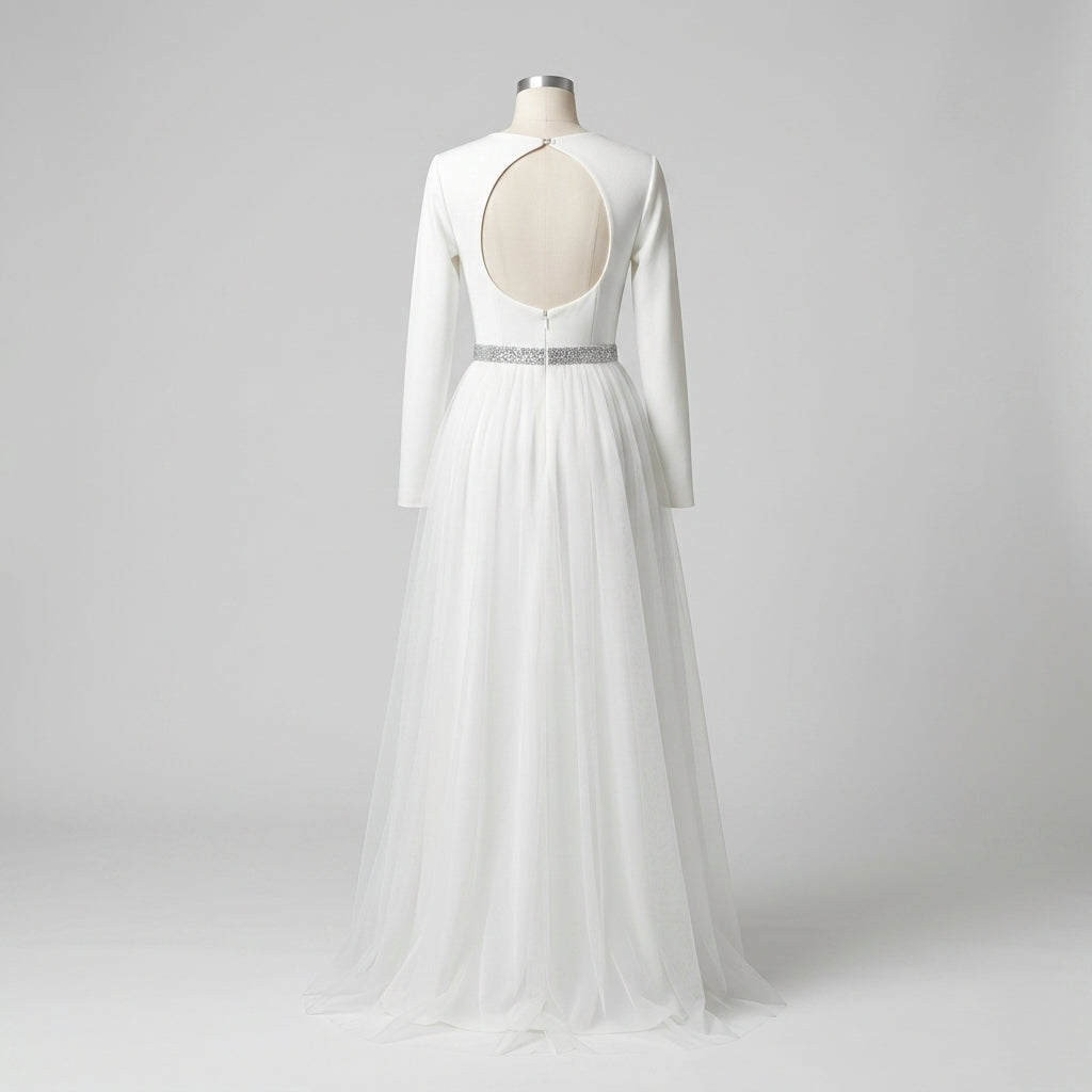 Vestido Perla Blanca - VD019