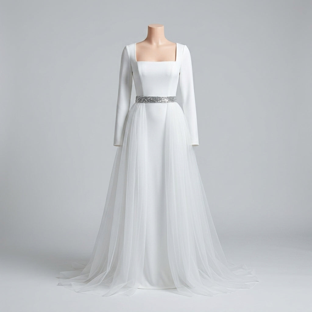 Vestido Perla Blanca - VD019