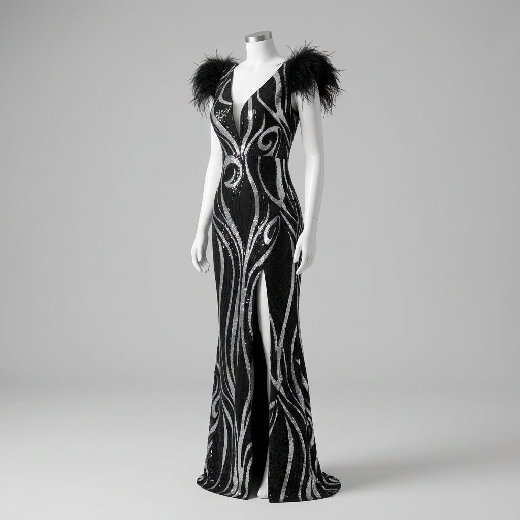Vestido Onix Est. - VD064