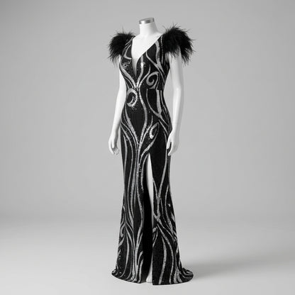 Vestido Onix Est. - VD064