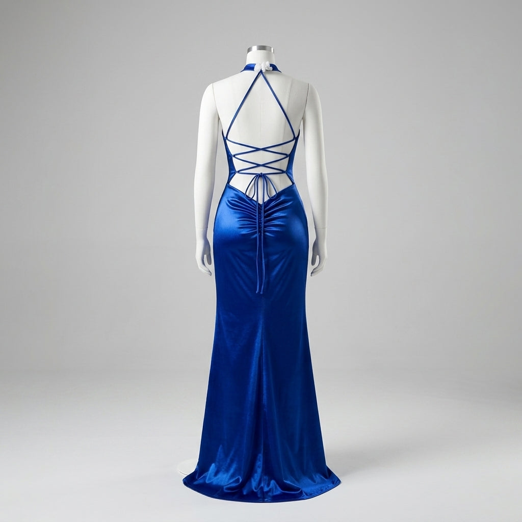 Vestido Gema Azul - VD029