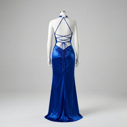 Vestido Gema Azul - VD029