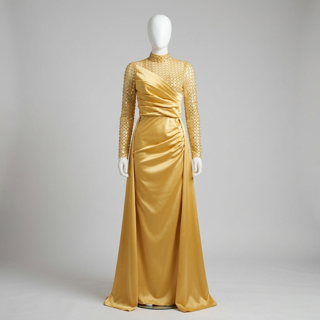 Vestido Dalia Amarilla - VD013
