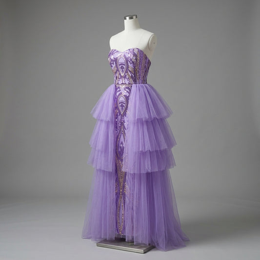 Vestido Aurora Violeta - VD044