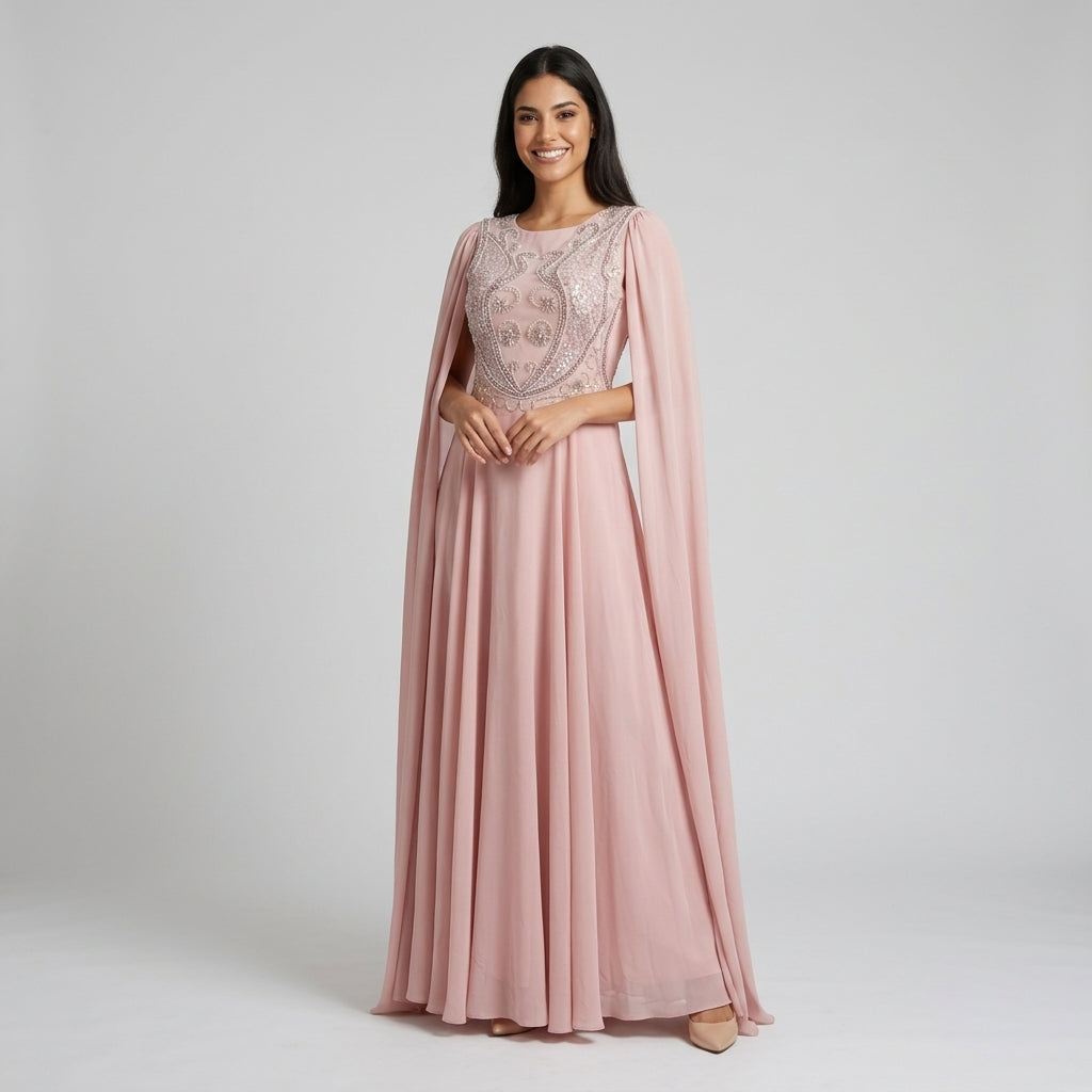 Vestido Rosa Imperial - VD001