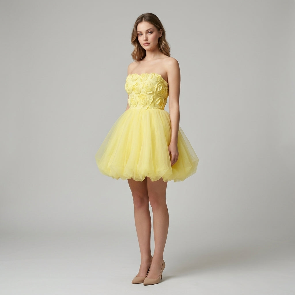 Vestido Luz de Girasol - VD012