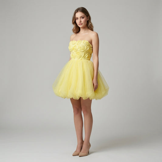 Vestido Luz de Girasol - VD012