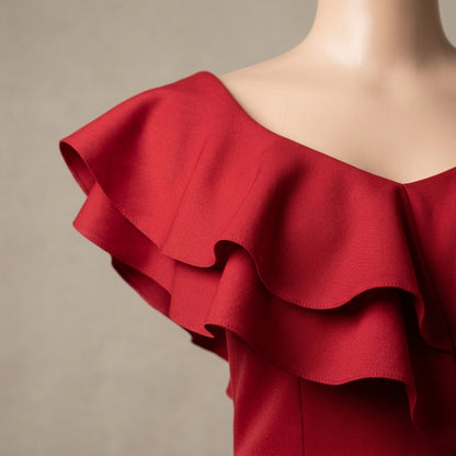 Vestido Rosa Roja - VD050