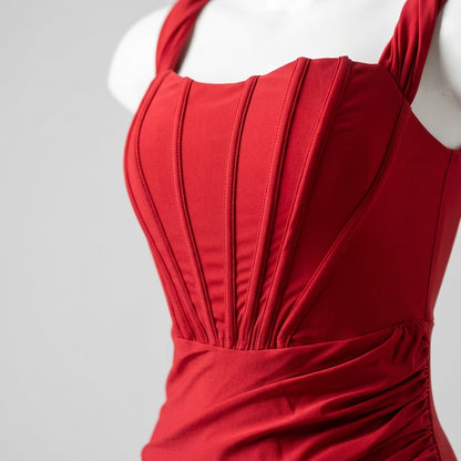 Vestido Granate - VD049