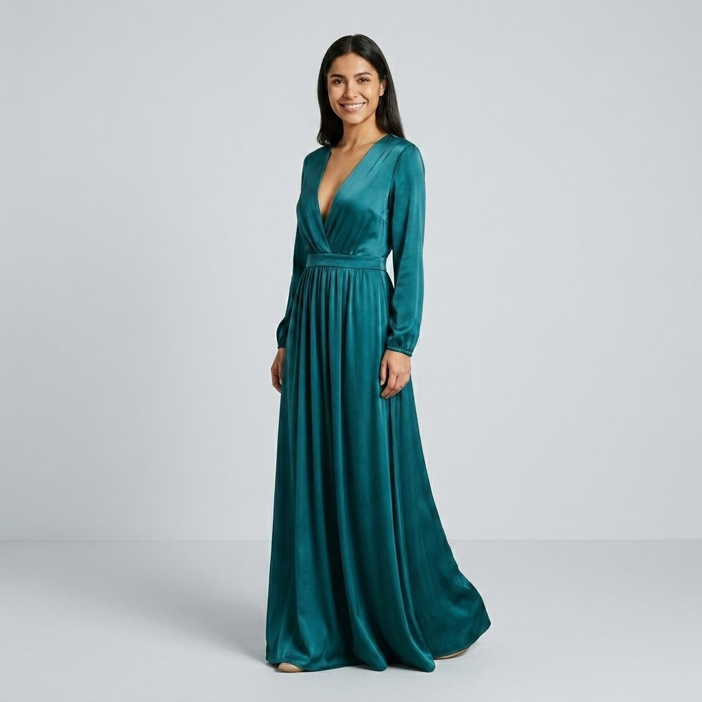 Vestido Celadón - VD059