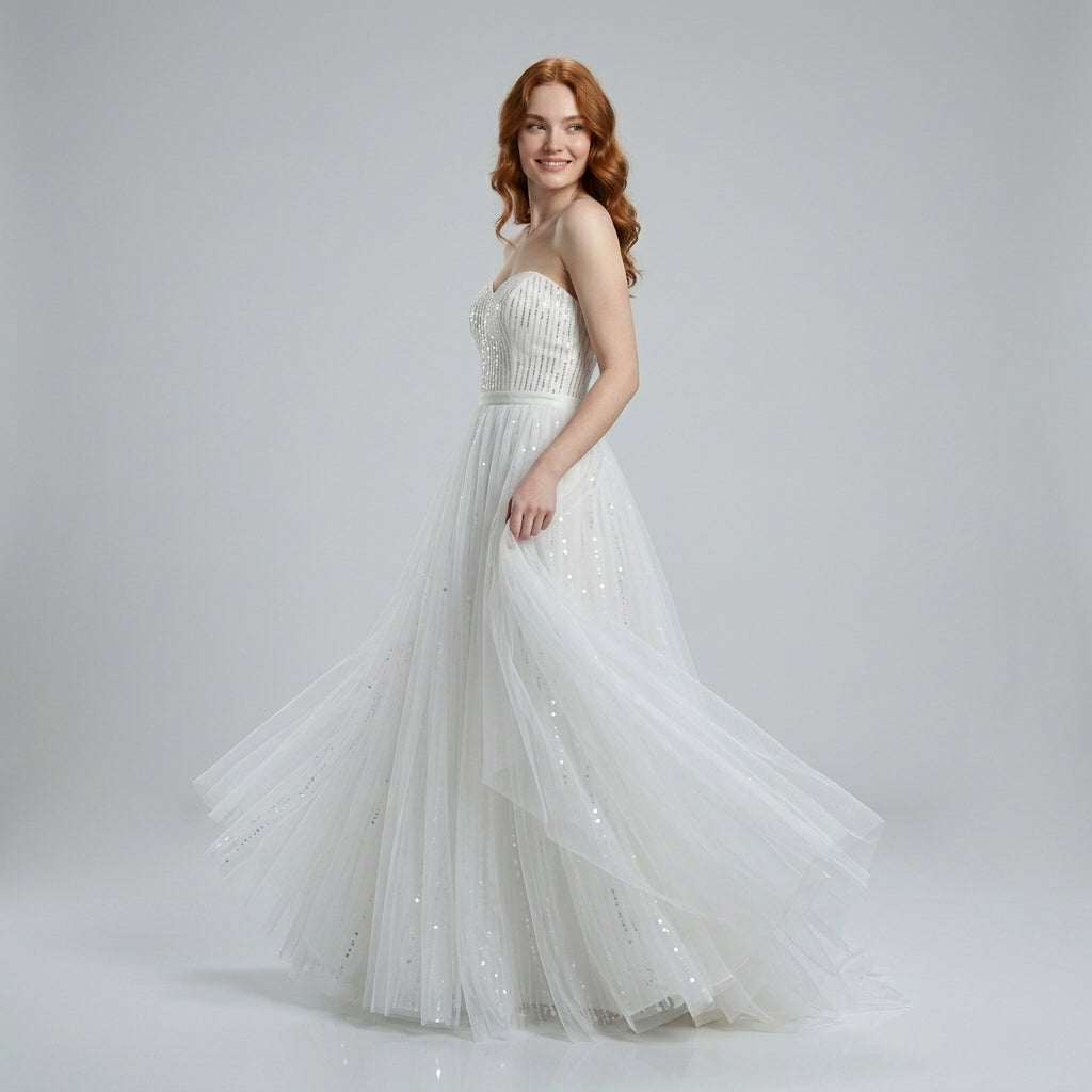 Vestido Cisne Blanco - VD020
