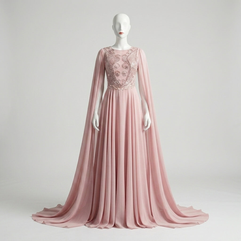 Vestido Rosa Imperial - VD001