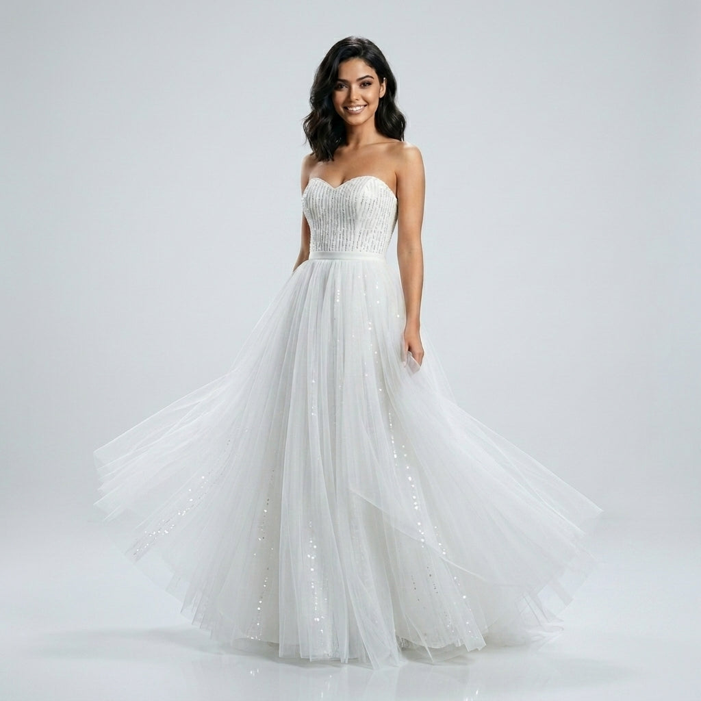 Vestido Cisne Blanco - VD020