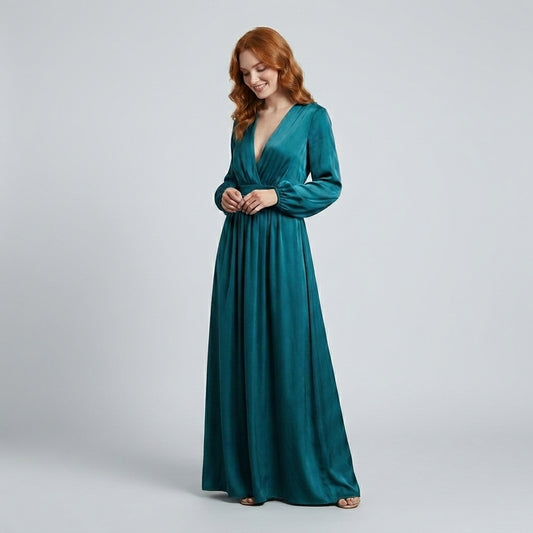 Vestido Celadón - VD059
