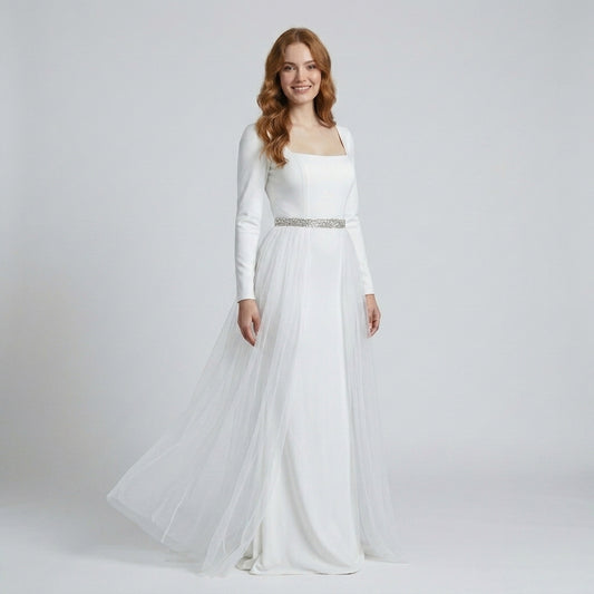 Vestido Perla Blanca - VD019