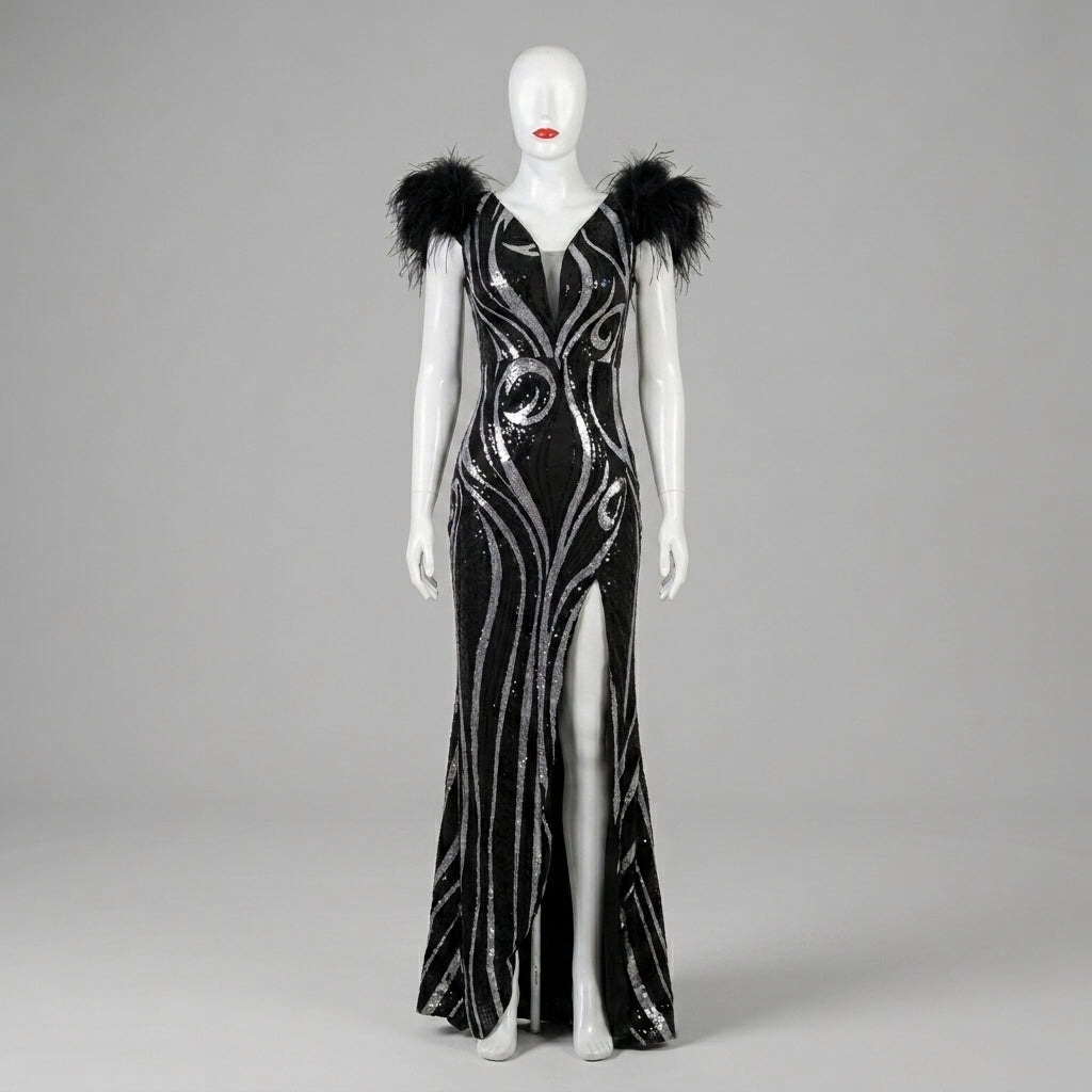 Vestido Onix Est. - VD064