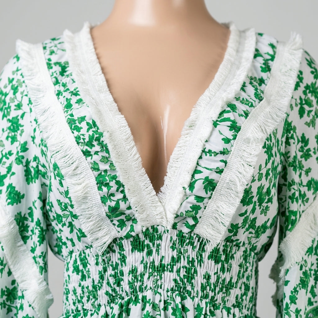 Vestido Primavera Verde - VD056