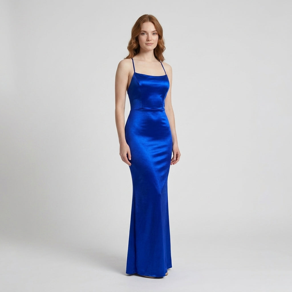 Vestido Gema Azul - VD029